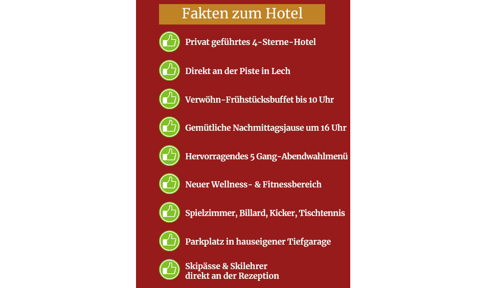 Fakten zum Hotel
