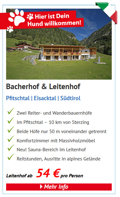 Bacherhof & Leitenhof in Südtirol