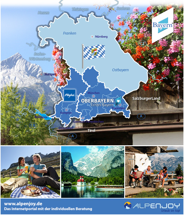 Mehr Informationen Urlaub in Bayern
