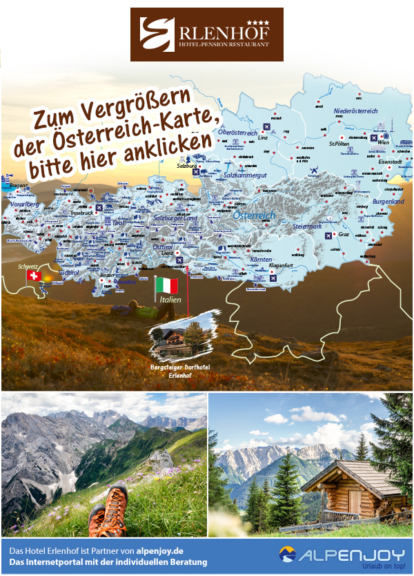 Hier gehts zur Österreich Karte