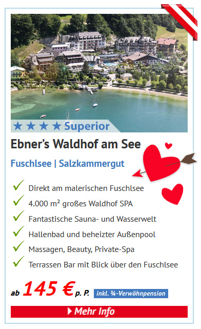 Ebner's Waldhof am See im Salzburger Land