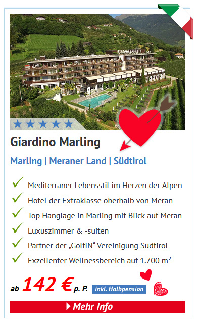 Giardino Marling im Meraner Land