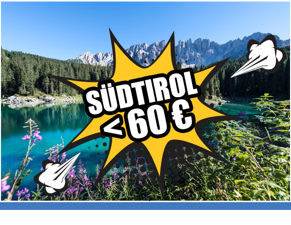 Unterkuenfte unter 50 Euro in Suedtirol